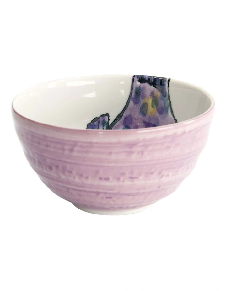 Seafood Fugu Bowl 13x7cm in Purple image 1