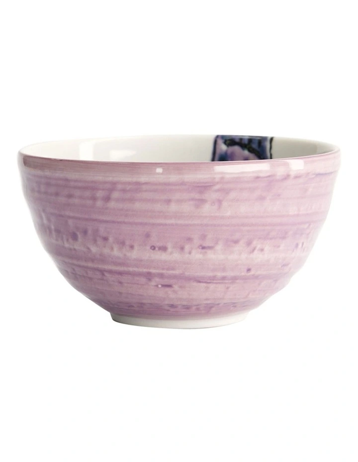 Seafood Fugu Bowl 13x7cm in Purple image 2