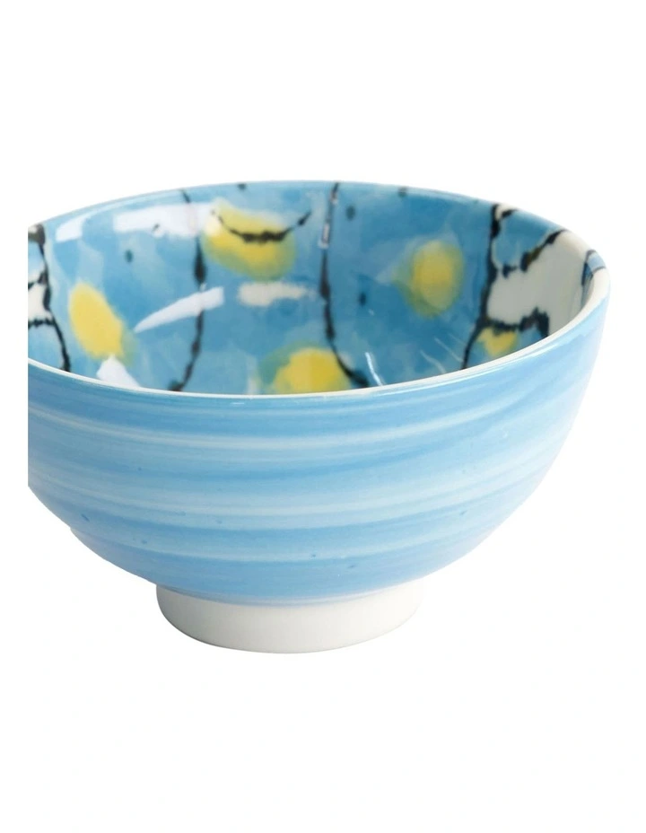 Seafood Crab Rice Bowl 11x6cm in Light Blue image 3