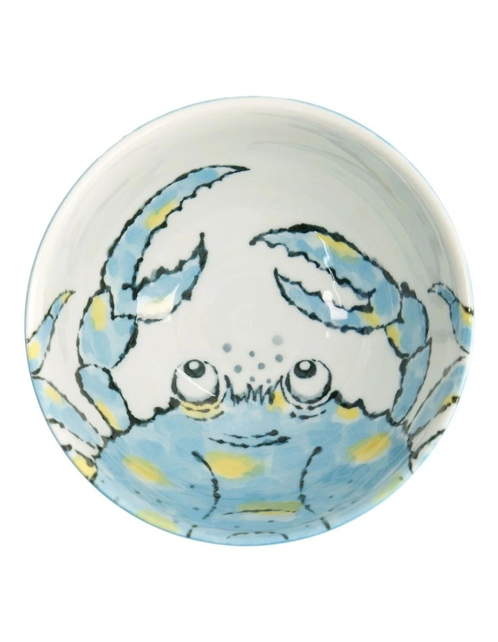 Seafood Crab Bowl 15.5x8cm in Light Blue image 4