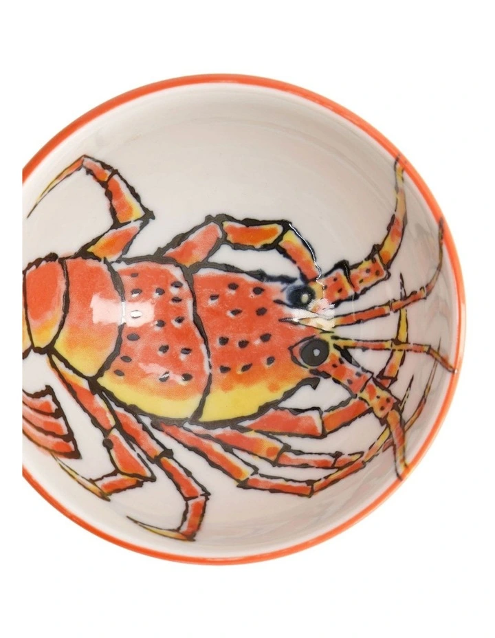 Seafood Lobster Rice Bowl 11x6cm in Red image 3