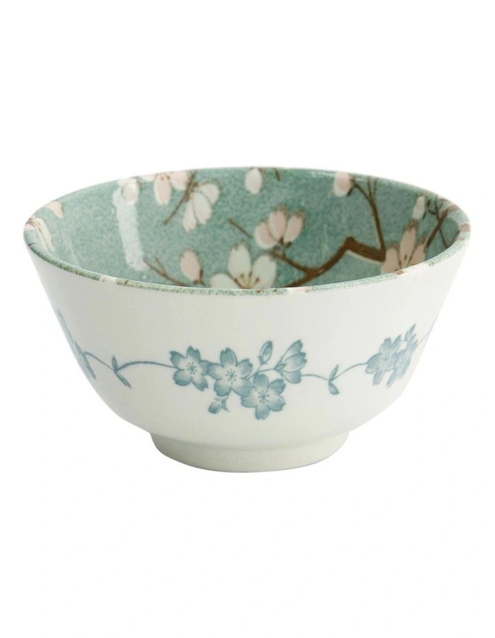 Fujisakura Bowl 12x6cm in Green image 1