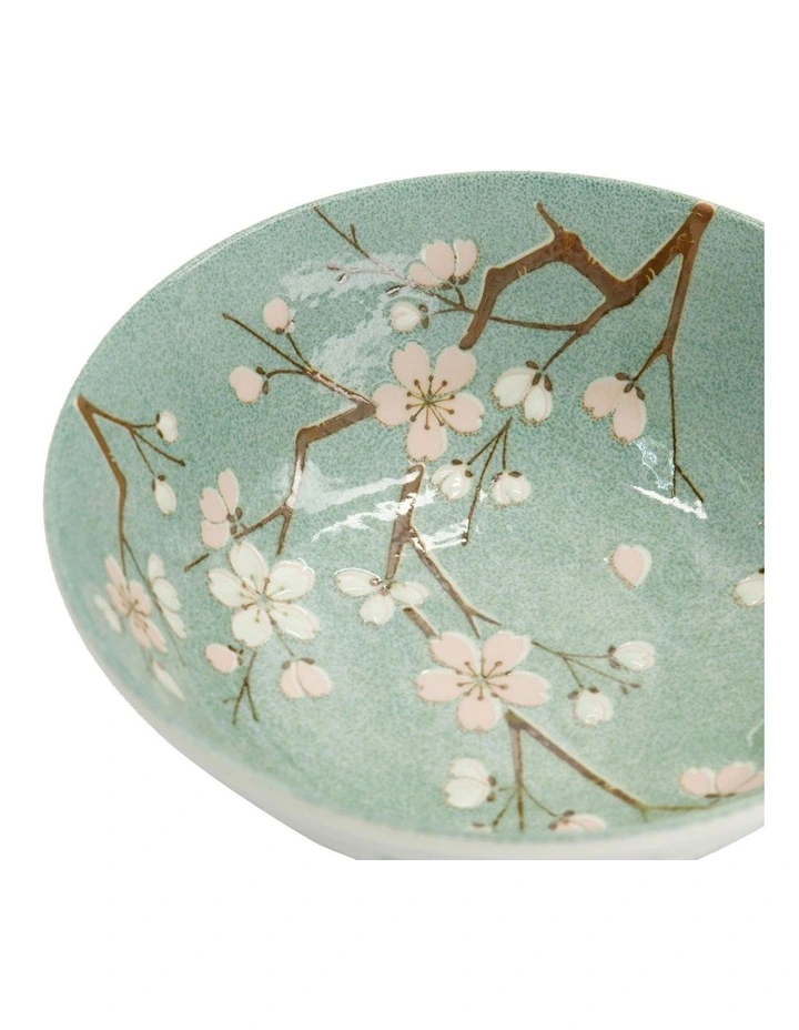 Fujisakura Ramen Bowl 21x7.5cm in Green image 3