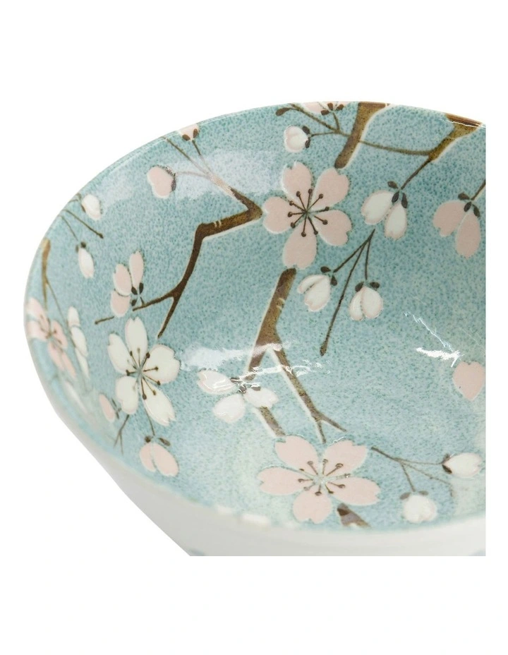 Fujisakura Tayo Bowl 15x6.5cm in Green image 3