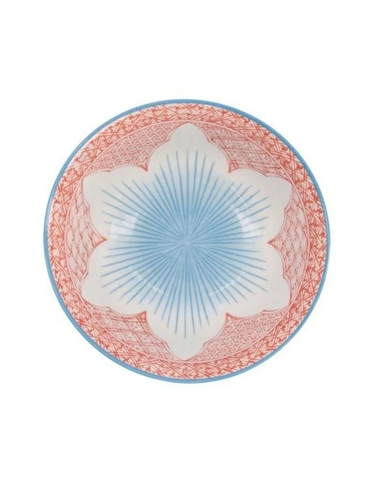 Lily Flower Tayo Bowl 14x6cm in Red image 3