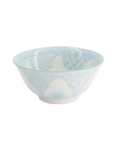 Lily Flower Tayo Bowl 14x6cm in Light Blue