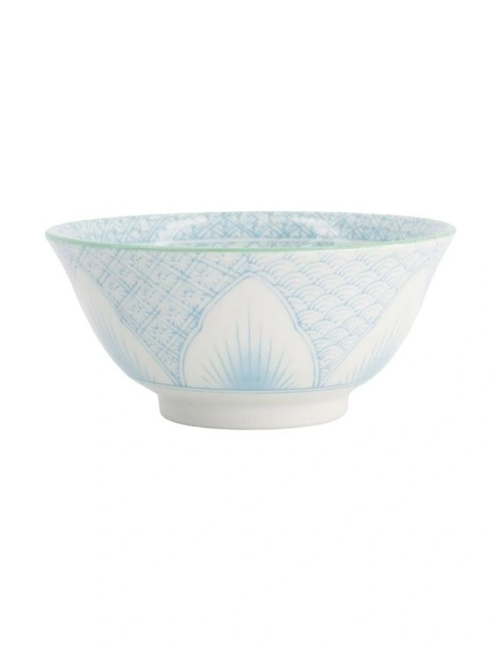 Lily Flower Tayo Bowl 14x6cm in Light Blue image 2
