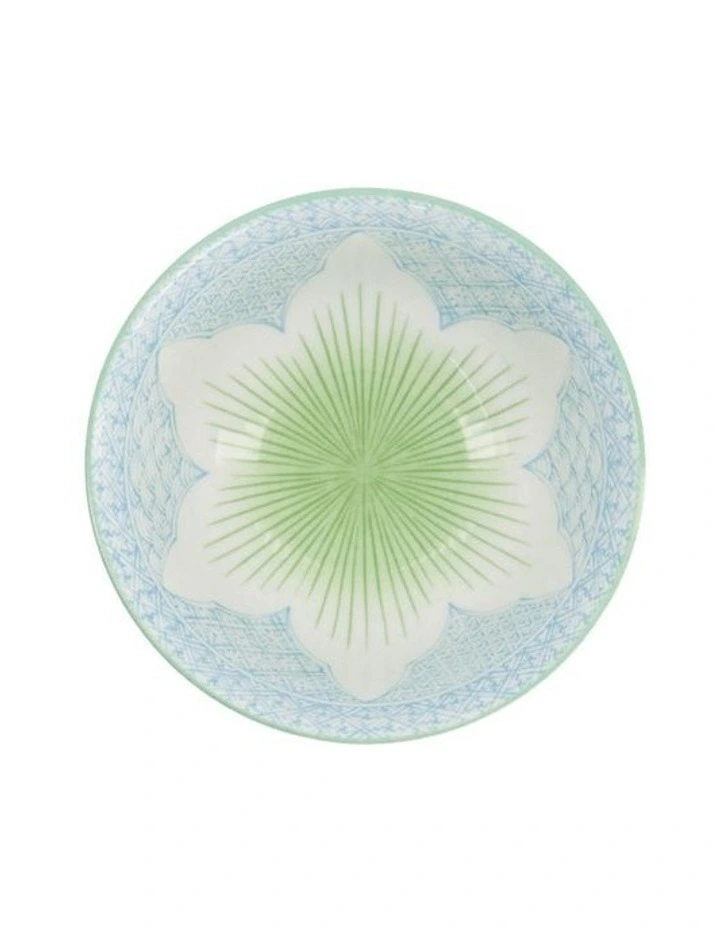 Lily Flower Tayo Bowl 14x6cm in Light Blue image 3