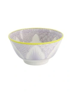 Lily Flower Tayo Bowl 14x6cm in Purple