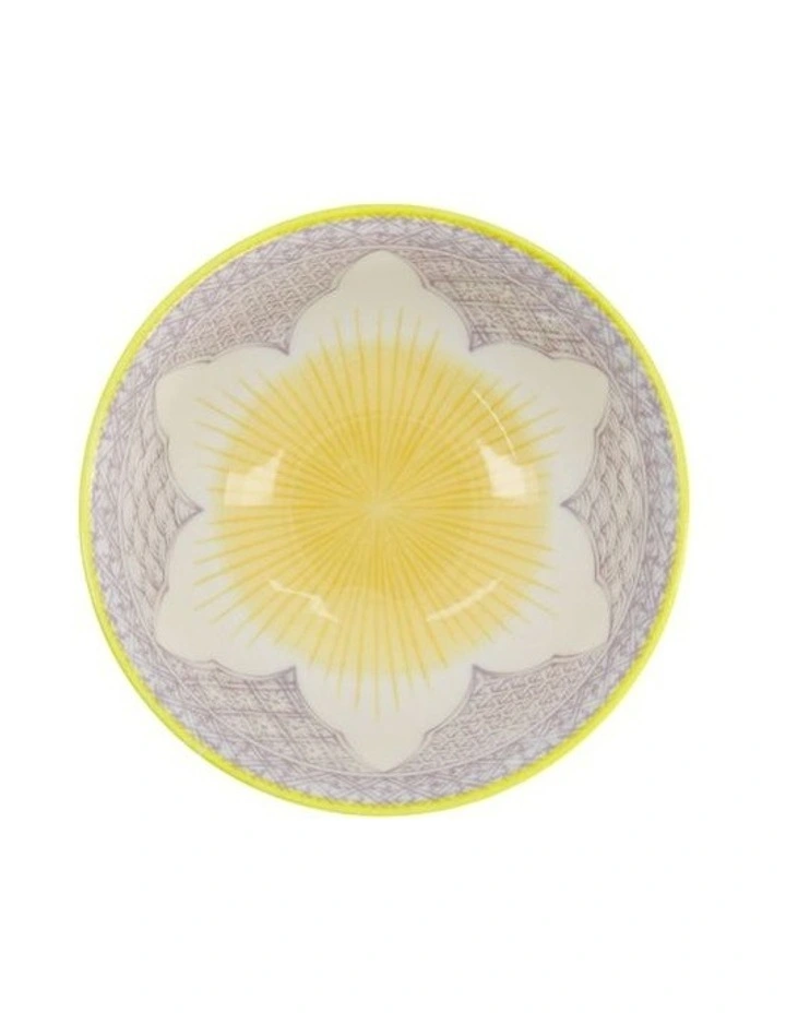 Lily Flower Tayo Bowl 14x6cm in Purple image 2