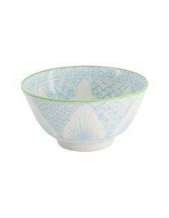 Lily Flower Tayo Small Bowl 13.5x8cm in Light Blue