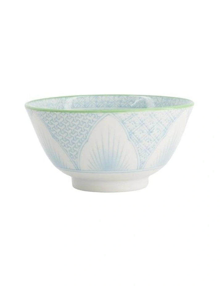 Lily Flower Tayo Small Bowl 13.5x8cm in Light Blue image 2