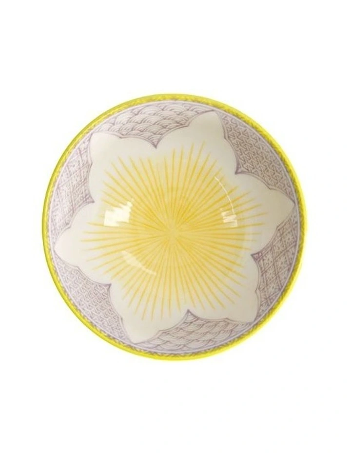 Lily Flower Tayo Small Bowl 13.5x8cm in Purple image 3