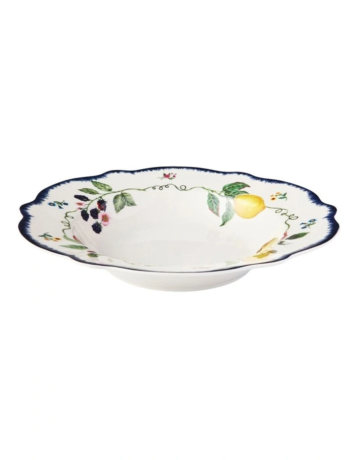 Frutta Scallop Rim Bowl 22x3.5cm in Multi image 1