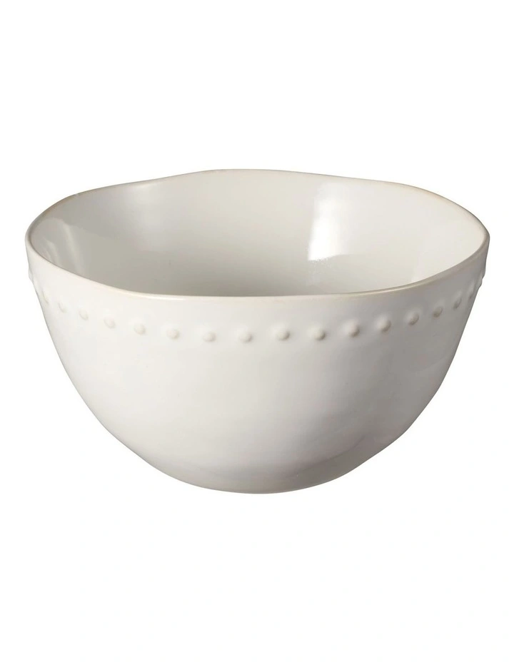 Punto Coupe Bowl 15x8.5cm in Ecru image 2