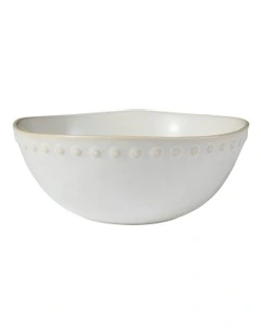 Punto Coupe Bowl 16x6.5cm in Ecru