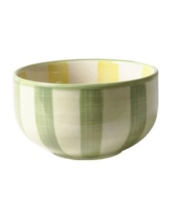 June's Condiment Bowl Pea Set of 6 in Yellow Bush