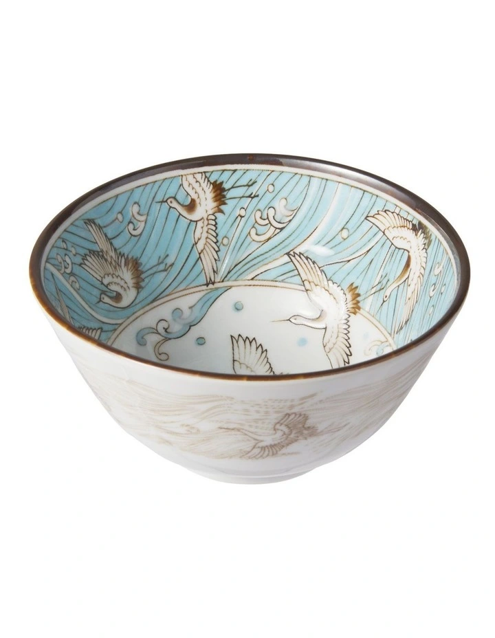 Crane Bowl 12x6.4cm Light Blue image 2