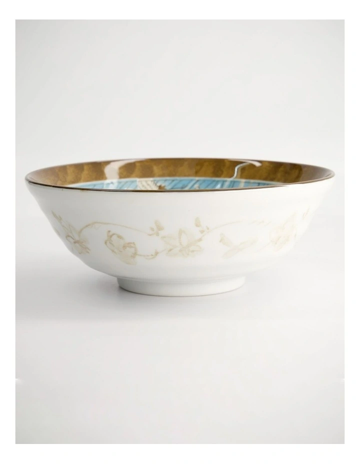 Crane Ramen Bowl 21x7.8cm Light Blue image 3