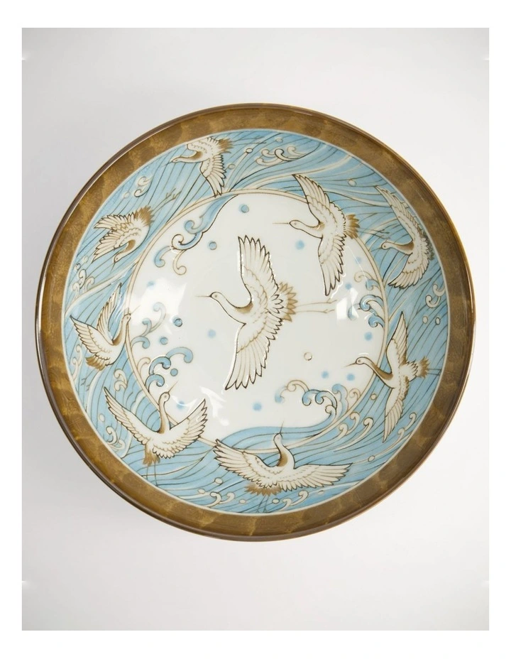 Crane Ramen Bowl 21x7.8cm Light Blue image 4