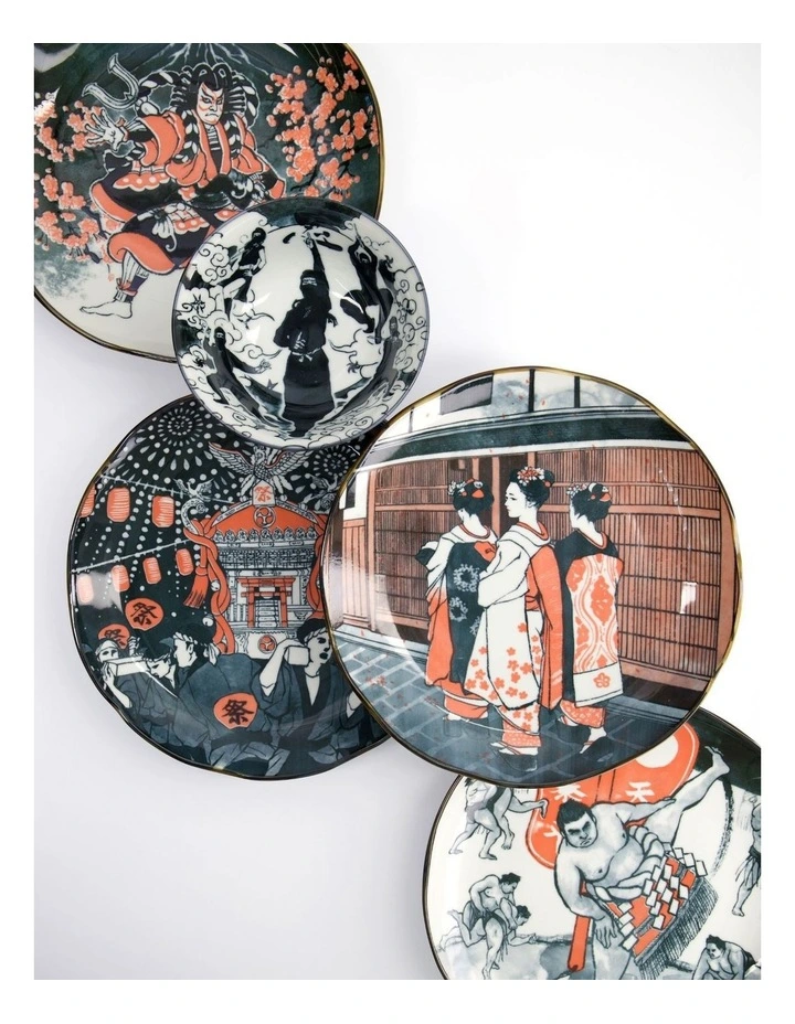 Asakusa Bowl 14.8x7cm Ninja image 6