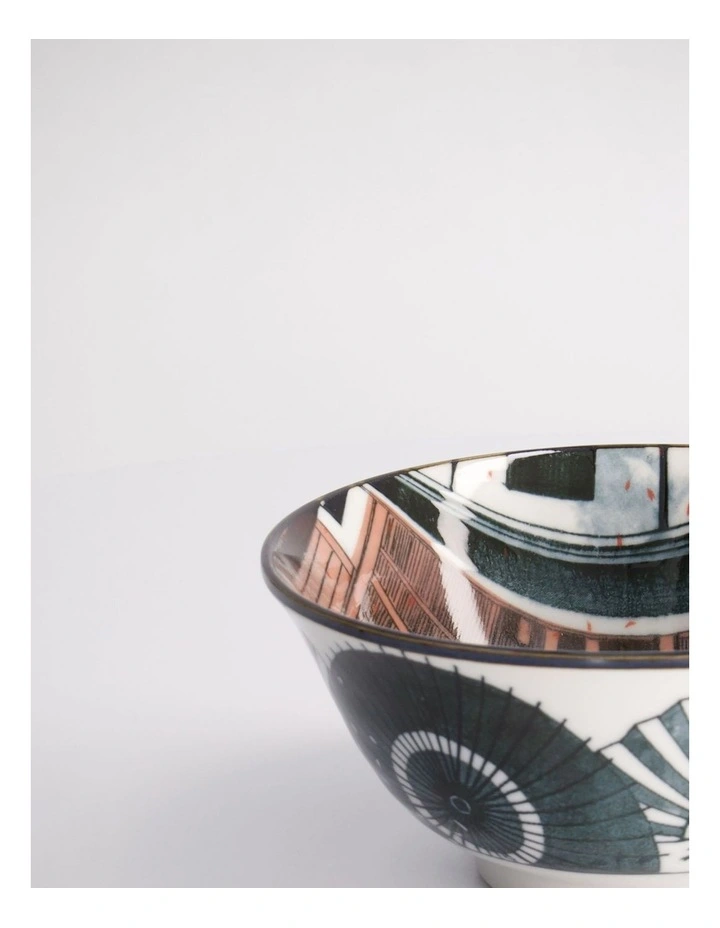 Asakusa Bowl 14.8x7cm Geisha image 3