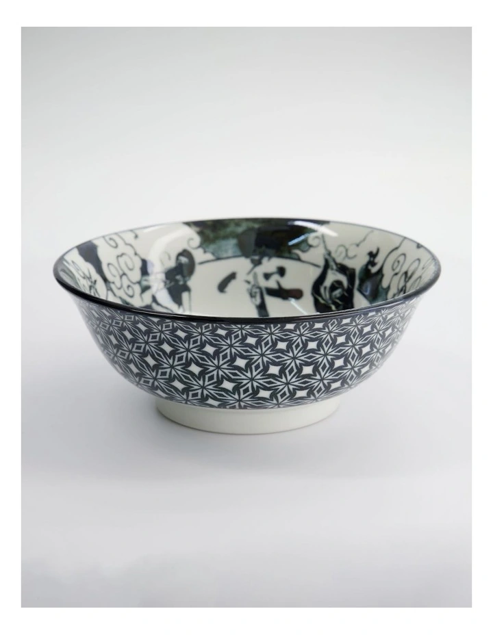 Asakusa Bowl 20.5x8cm Ninja image 1