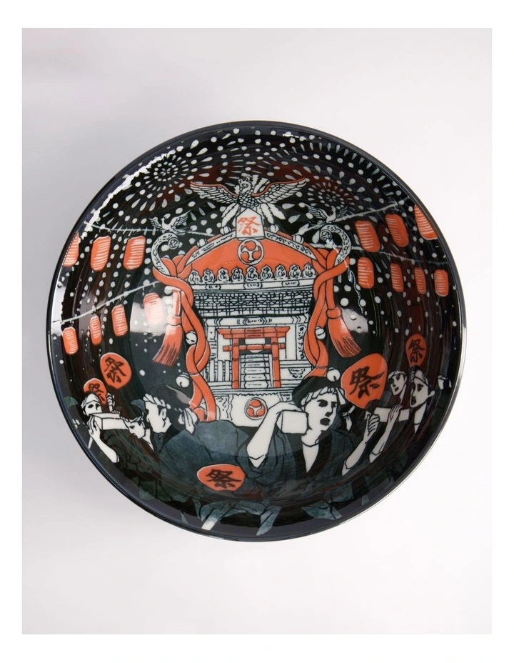 Asakusa Bowl 20.5x8cm Matsuri image 4
