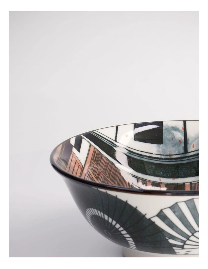 Asakusa Bowl 20.5x8cm Geisha image 3