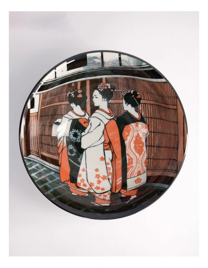 Asakusa Bowl 20.5x8cm Geisha image 4
