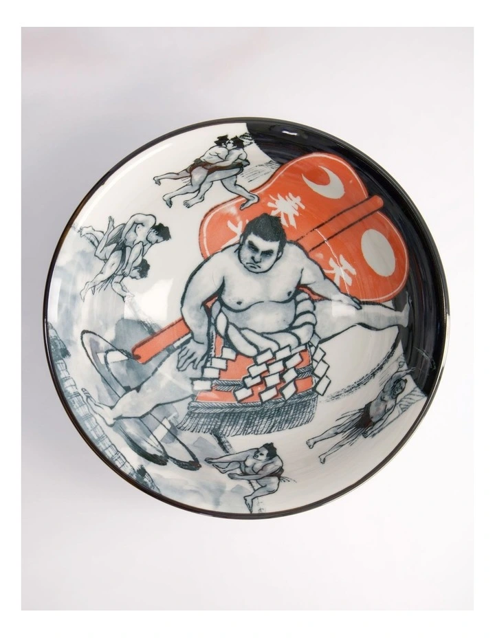 Asakusa Bowl 20.5x8cm Sumo image 4