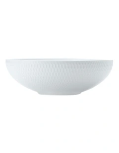 White Basics Diamonds Coupe Bowl 18.5cm in White