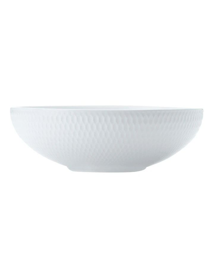 White Basics Diamonds Coupe Bowl 18.5cm in White image 1