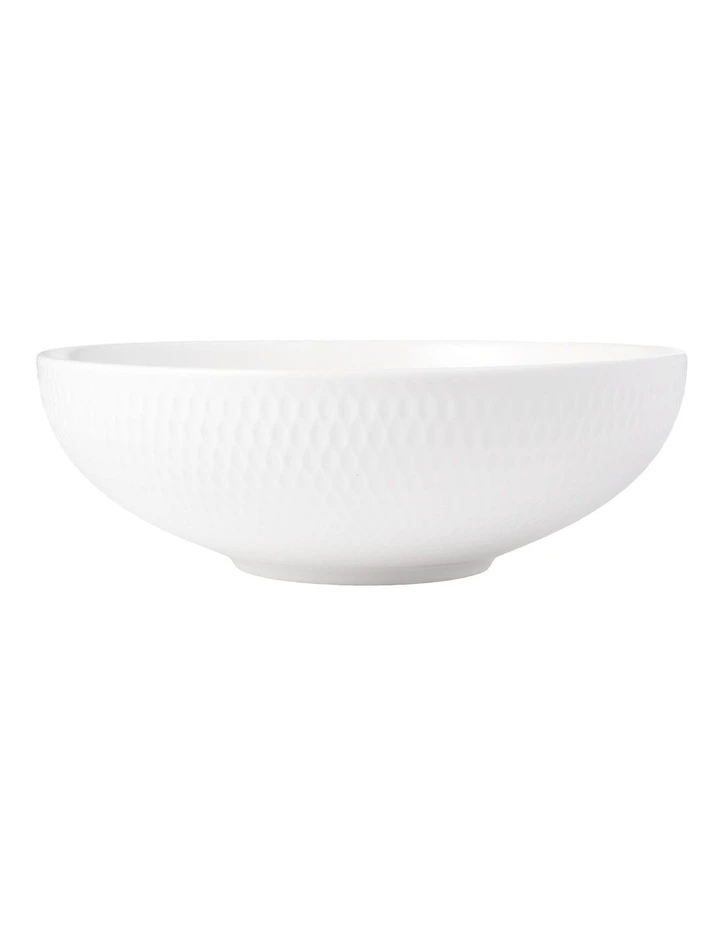 White Basics Diamonds Coupe Bowl 18.5cm in White image 2