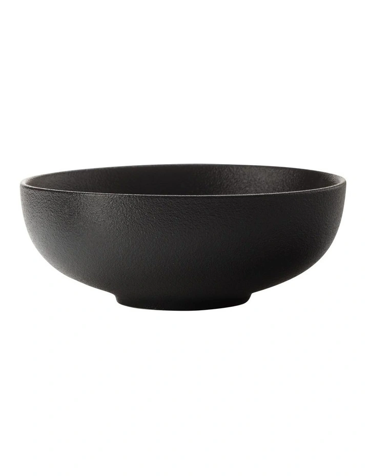 Caviar Coupe Bowl 19cm in Black image 1