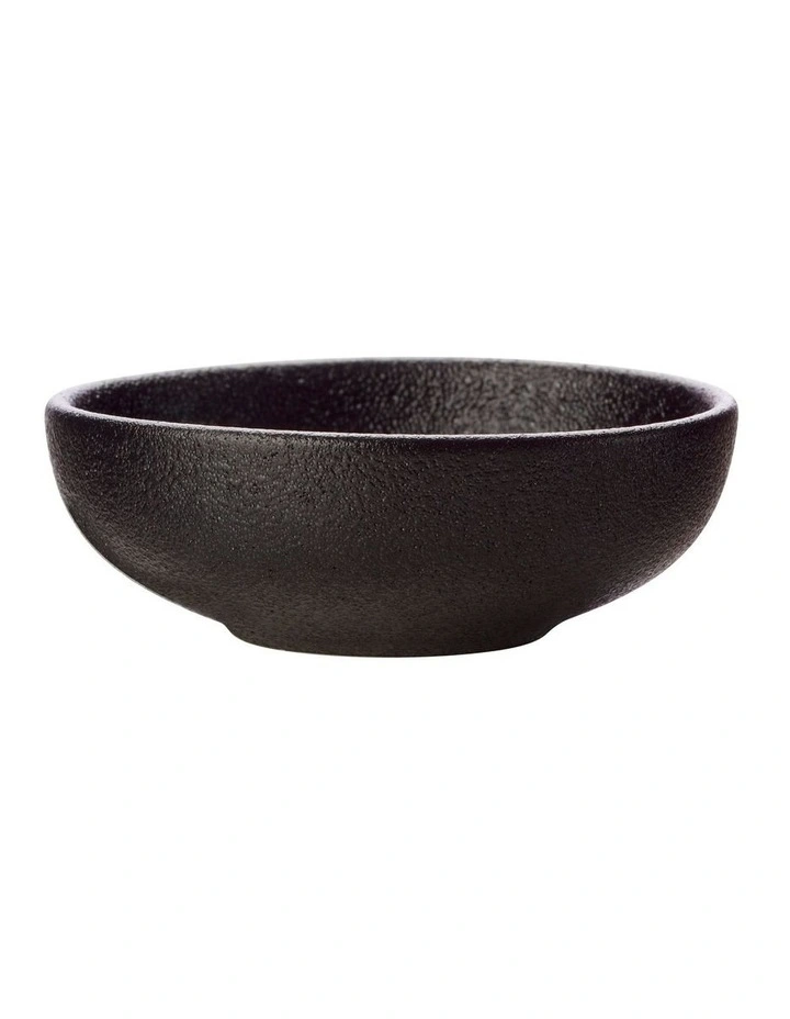 Caviar Round Sauce Dish 7cm in Black image 1