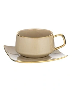 Rae Mocha Cup & Saucer