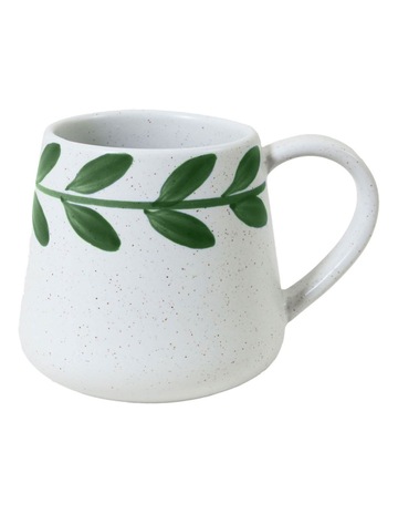 Mediterranean Hand Painted Party Dot Mug in Indigo