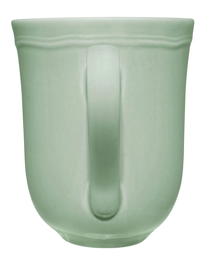 Florence Embossed Mug 390ml in Light Green image 2