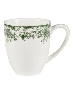Rosetta Coupe Mug 370ml in Antique Green