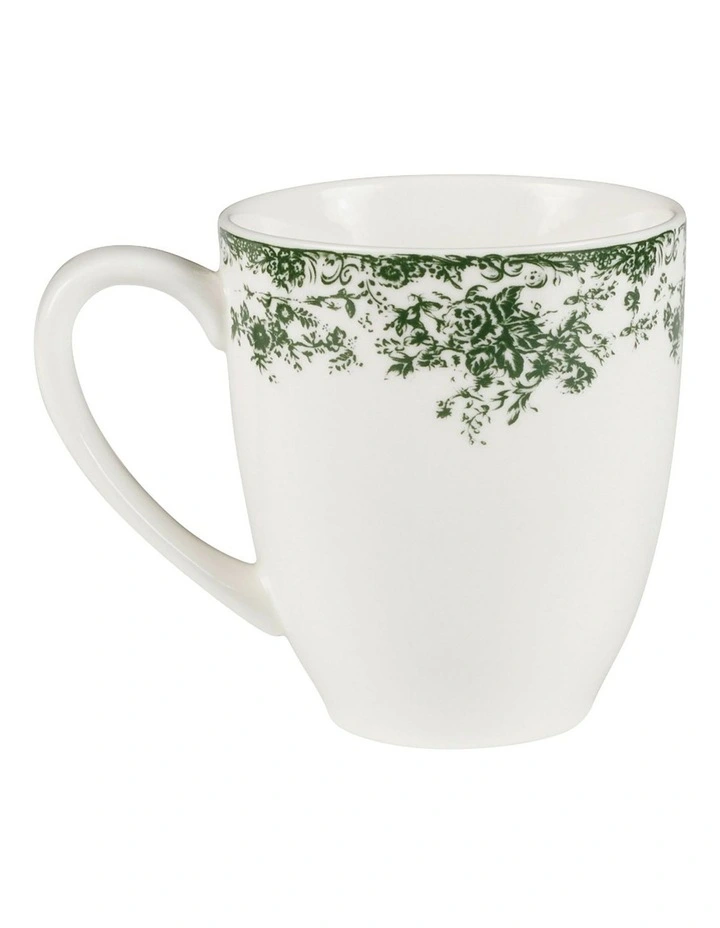Rosetta Coupe Mug 370ml in Antique Green image 2