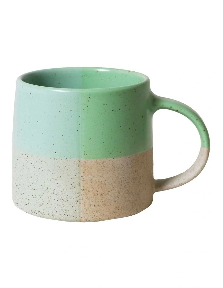 Four Square Mug 385ml in Green image 1