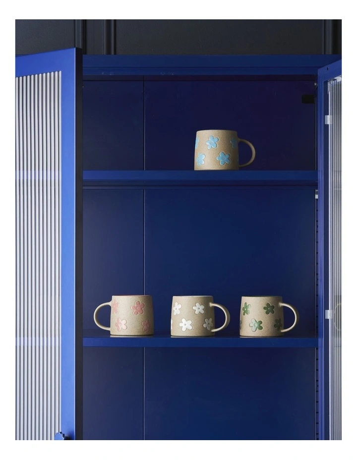 Molly Mug Etched 385ml in Blue image 2