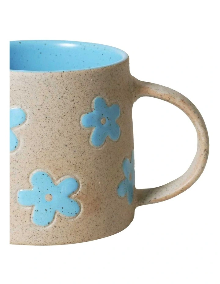 Molly Mug Etched 385ml in Blue image 3