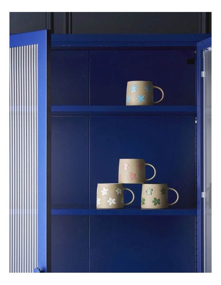 Molly Etched Mug 385ml in Pink image 4