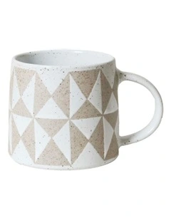 Bowie Mug 385ml in Whitewash