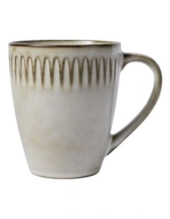 Leros Coupe Mug 390ml in Mocha