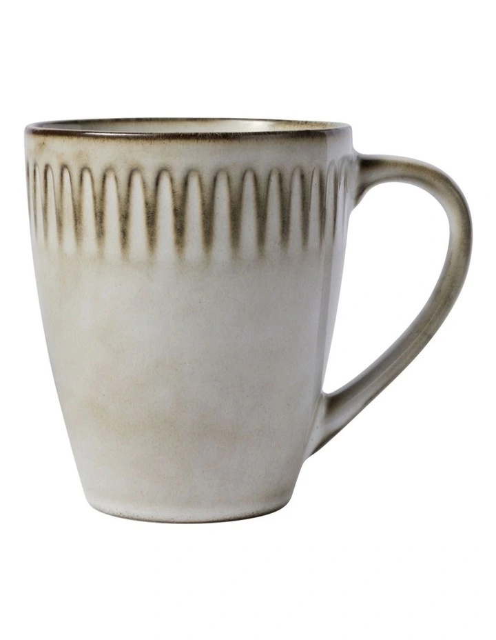 Leros Coupe Mug 390ml in Mocha image 1