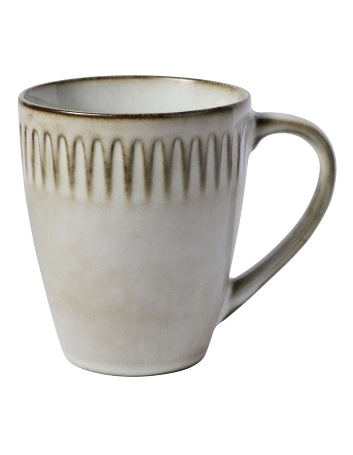 Leros Coupe Mug 390ml in Mocha image 2