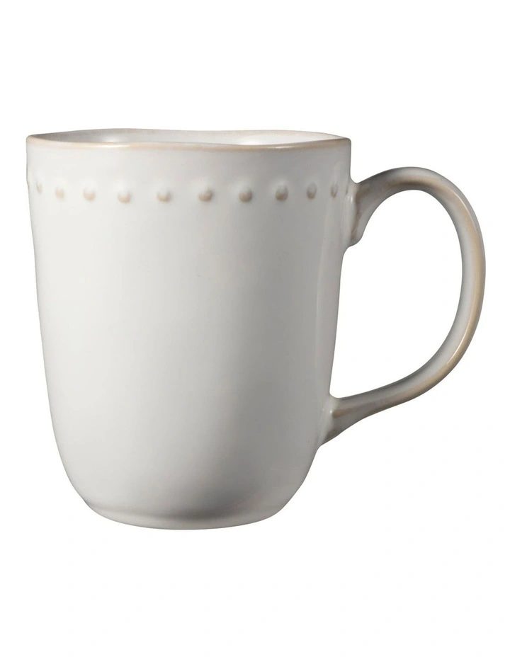 Punto Coupe Mug 400ml in Ecru image 1